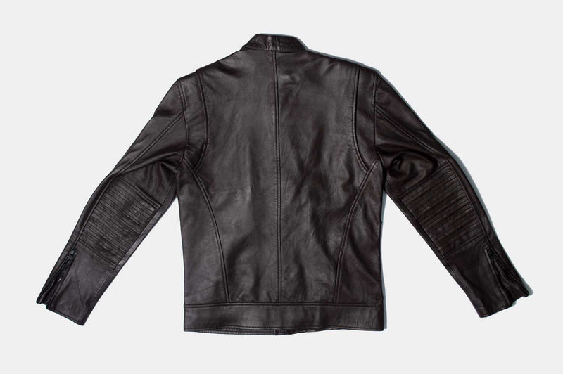 Calfskin Brown Leather Jacket